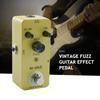 M-VAVE FUZZ Vintage Fuzz Guitar Effect Pedal Zinc Alloy Shell True Bypass