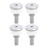 4pcs Bathtub Air Bubble Jet Nozzle PVC SPA Bathtub Straight Bubble Nozzle for Pool Accessory
