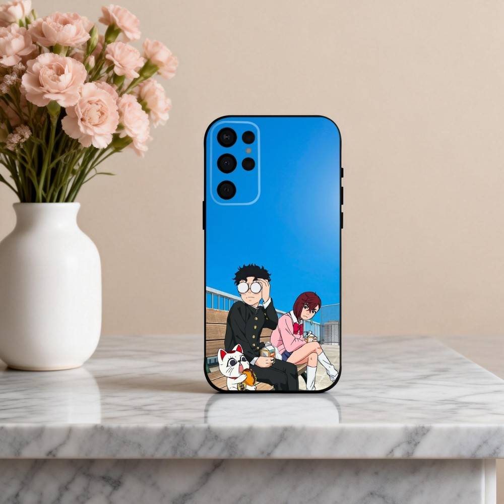 Web Manga D-DAN DA-A DAN-N Phone Case For Samsung S25,S24,S21,S22,S23,S30,Ultra,S20,Plus,Others Soft Black Case