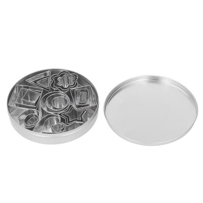 24 шт. набор форм для печенья из нержавеющей стали мини-форма для печенья металлическая формочка для помадки геометрическая форма для