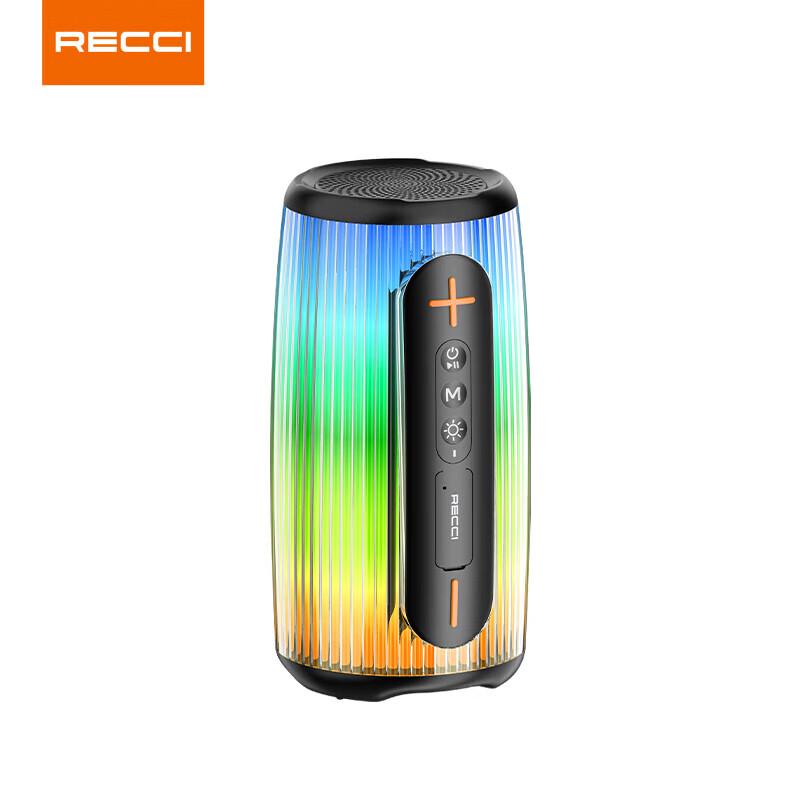 Recci RSK-W45 Portable Bluetooth Speaker with LED Lights