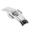 Watch Band Deployment Clasp Double Push Button 304 Stainless Steel Wristwatch Straps Buckle