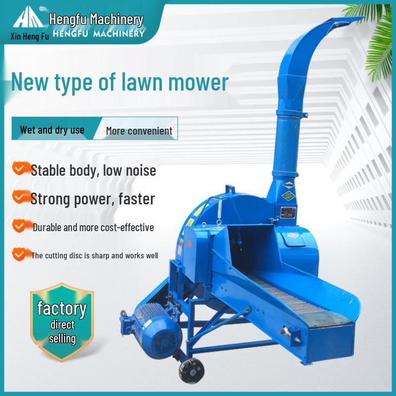 Farmer's Grass and Straw Shredder: Weed Crusher, Grass Cutter, Straw Chopper for Cattle and Sheep Farming