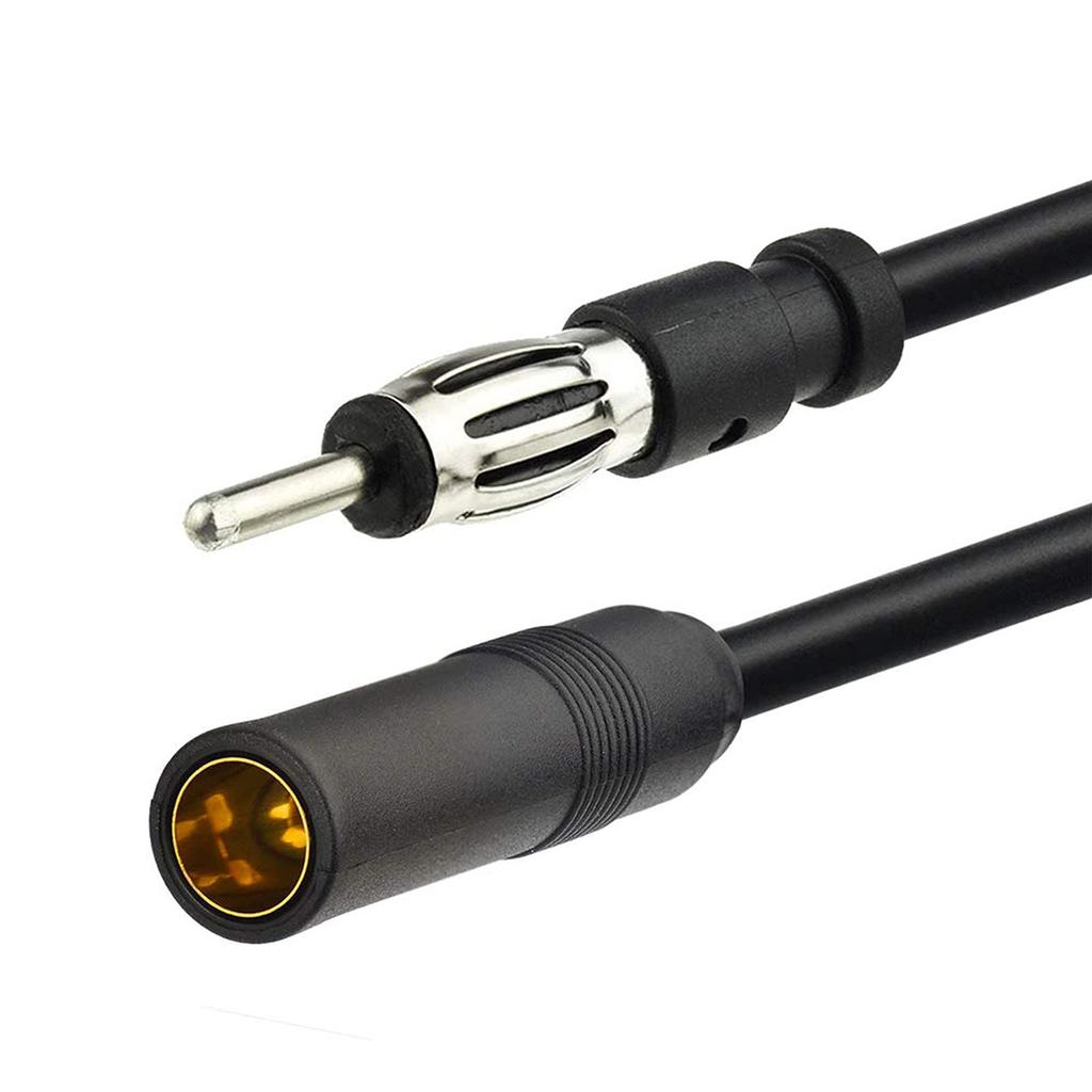 BINGFU Автомобильная FM-радиоантенна Усилитель сигнала Мощный бустер Антенна Радиоусилитель Антенна Усилитель сигнала Автомобильный адаптер с DIN-разъемом