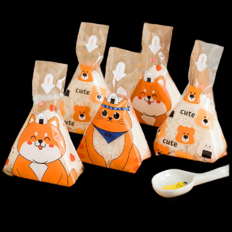 Формы для треугольных рисовых шариков Мейди и упаковочные материалы