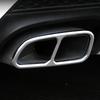 Car Styling Car Tail Throat Decor Frame For Mercedes Benz CLA C117 SLK Exhaust Pipe Trim Covers Stickers Auto