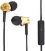 Наушники Audio Technica с микрофоном Gold GD iPod/iPhone/iPad вкладыши ATH-CK330i