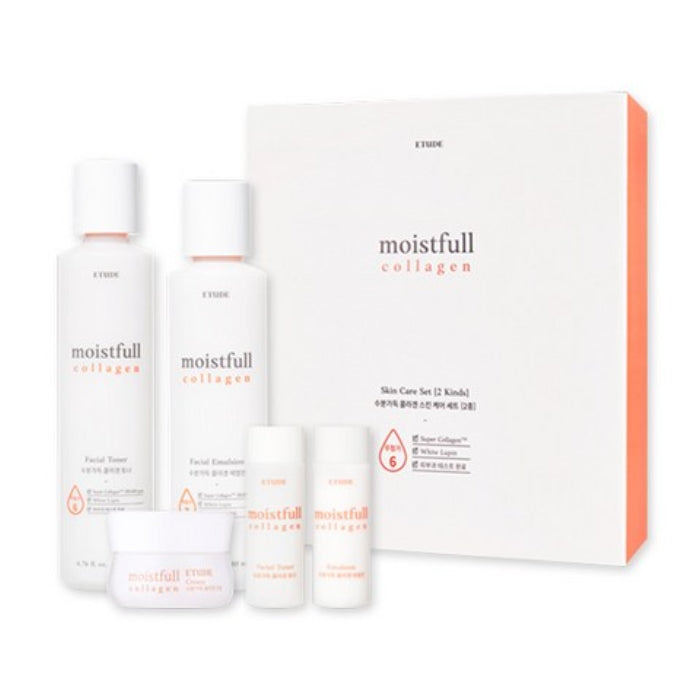 Etude House New Moistfull Collagen Skin Care Набор из 2 предметов