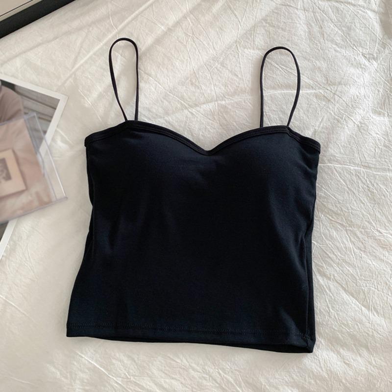 Женская майка с мягкой подкладкой для йоги, спортивная, тонкая, повседневная