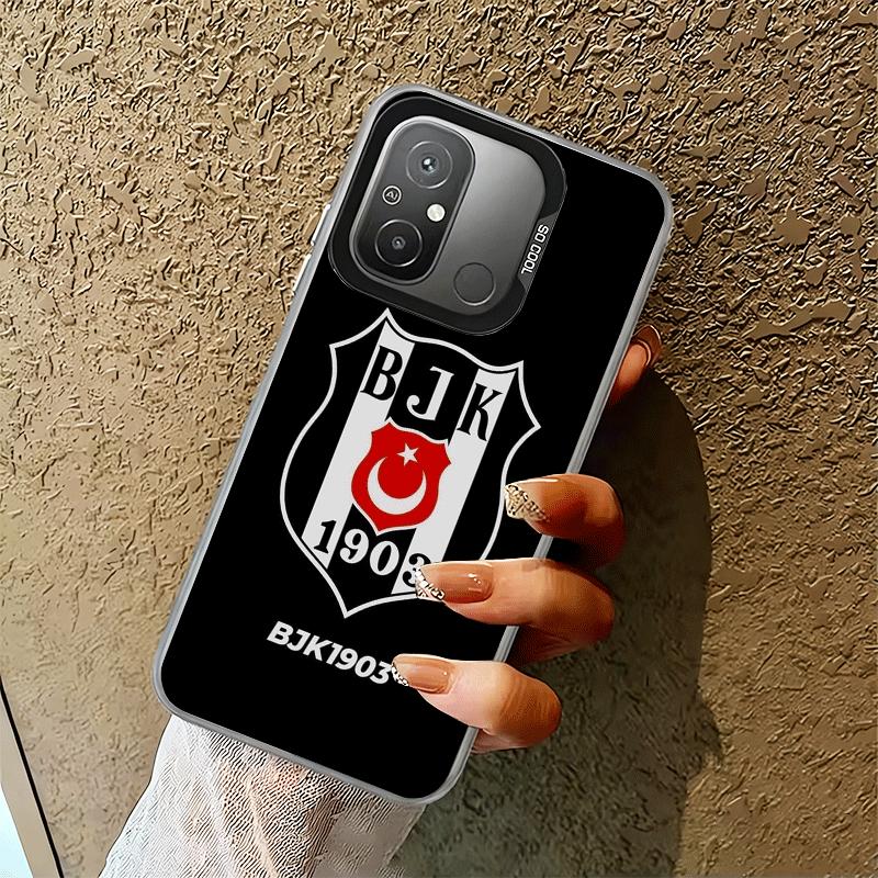 B-Бешикташ B-BJK Турция Ударопрочный чехол для телефона для Xiaomi Poco X7 X6 X5 X3 Pro F7 Ultra M8 Redmi 15C 15 14C 13C 12C 10C 13 12 10