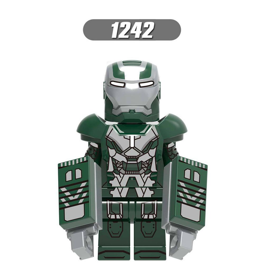 Минифигурки, строительные блоки, Мстители 4, Железный человек, строительные кирпичи, игрушки для детей, игрушки для раннего обучения