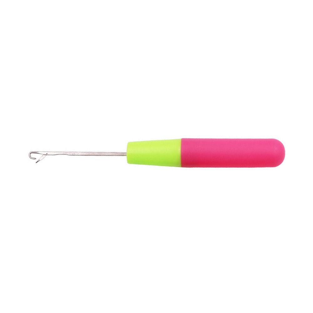 5pcs/set Metal Crochet Hook Needle Knitting Micro Hook Needle Dreadlock Crochet Needle  Twist Hair