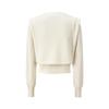 GIOVANNI VALENTINO Women's 30% Wool Blend Crew Neck Knit Sweater