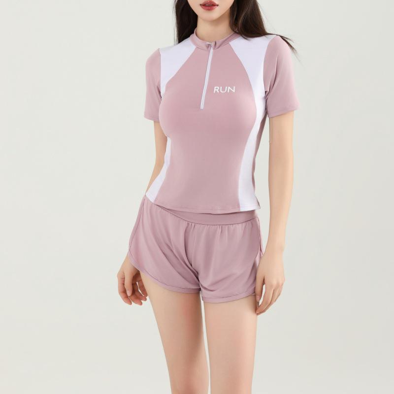 Спортивный раздельный купальник 2025: Контроль живота, Слимминг, Консервативный – Идеально для весеннего отпуска, пляжного плавания