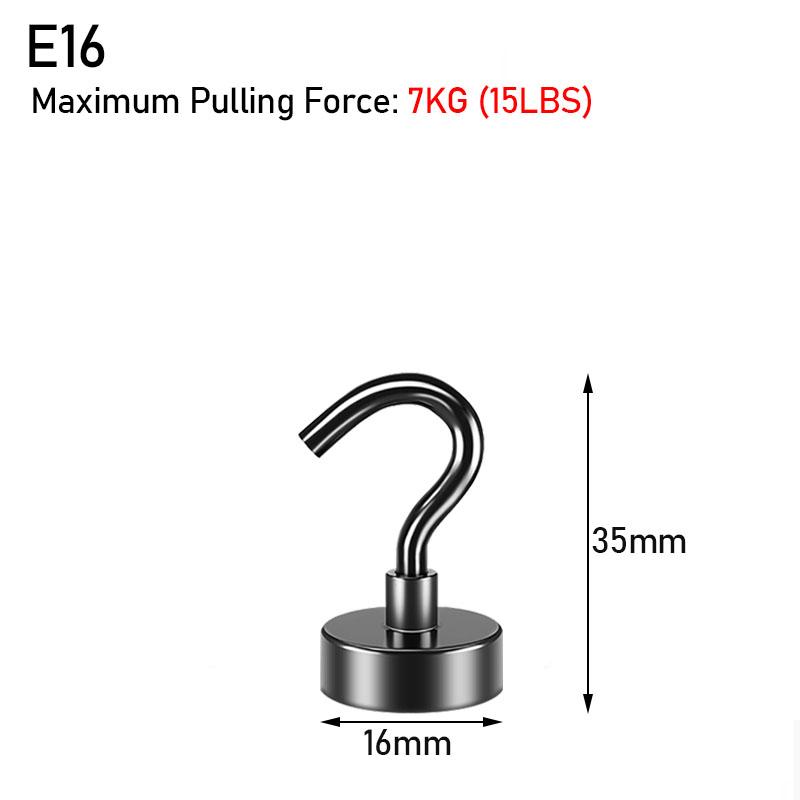 10/20/30 шт. прочный магнитный крючок 70 фунтов макс. сверхпрочный магнит 3 покрытия неодимовые крючки для кухни гаража гриля чашки вешалки для ключей