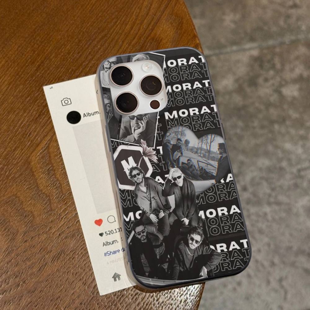 Чехол для телефона Morat Music для iPhone 17 16 15 14 13 12 11 Гофрированный Матовый Мягкий Чехол Противоскользящий