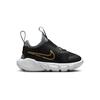 Nike Детские кроссовки Flex Runner 2 TD Black Metallic Gold Cool-серый белый DJ6039-007
