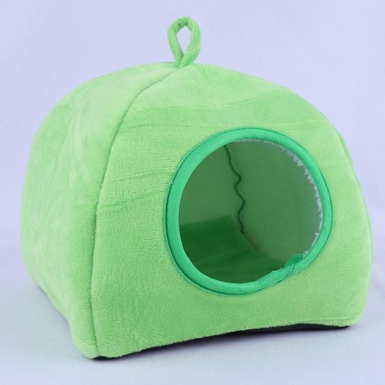 Cozy Warm Hedgehog Nest Windproof Comfortable Versatile Semi-closed Little Pet Nest for Autumn Winter