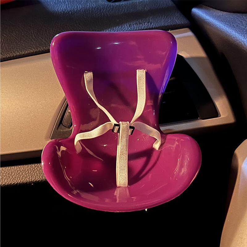 Милое украшение для автомобиля, автомобильный воздухозаборник, кукольная пряжка для сиденья, дизайн, украшение для салона автомобиля для всех видов моделей автомобильных воздухозаборников