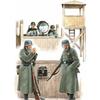 Master Box 1/35 Scale German Searchlight Watchtower and Guard (Set of 4) Plastic Model Kit MB35046
