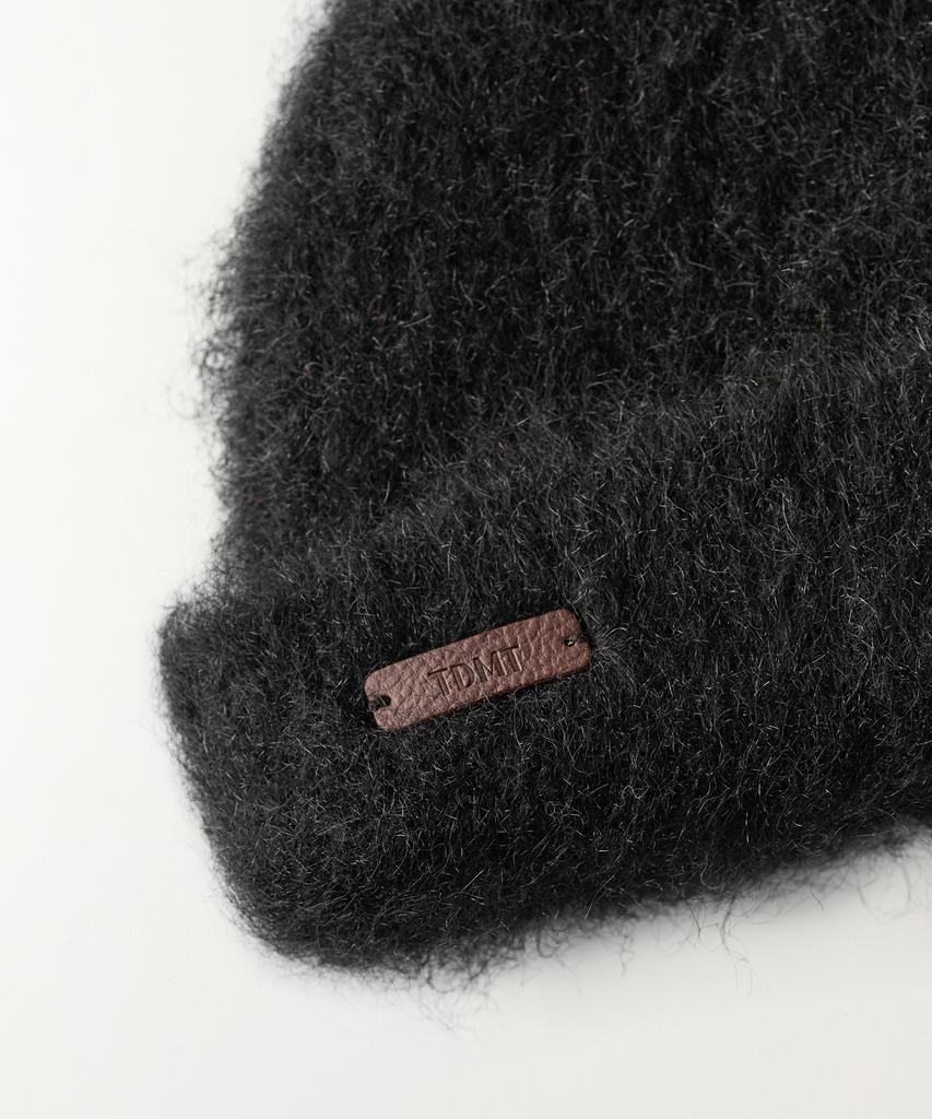 Шапка Tuddment из ворсистой вязки Черная