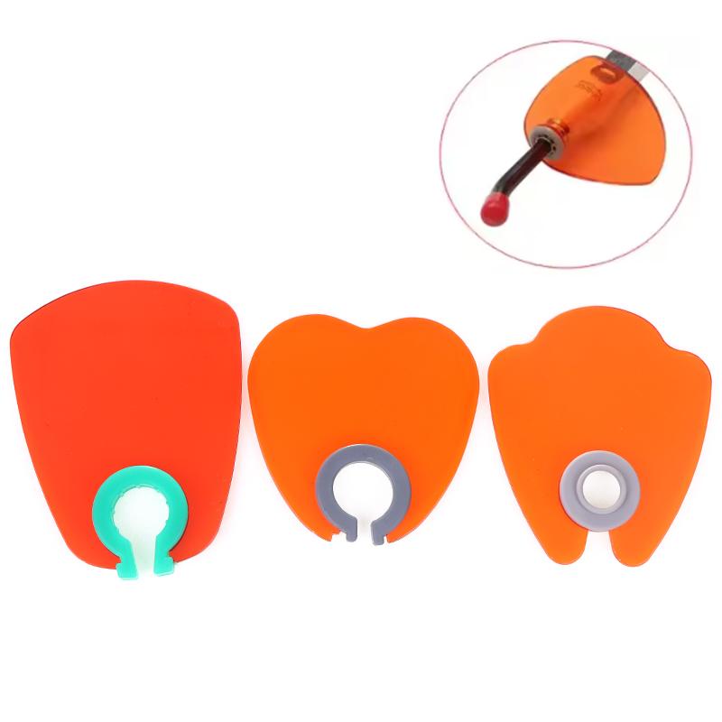 Acrylic Dental Shade Board Eye Protector Separator Plate High Quality Dentistry Lab Light Curing Lamp Filter Dentist Clinic Tool