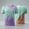 Модная быстросохнущая футболка с коротким рукавом, напечатанная на 3D-принтере, спортивная одежда для женских беговых тренировок, футболка, уличная спортивная одежда для мужской одежды