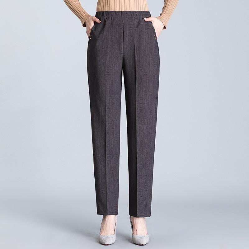 Oversize Casual Pants Women 2022 Long Loose Pants Hight Waist Womens New Spring/autumn Trousers Female Stretch Pants XL-8XL