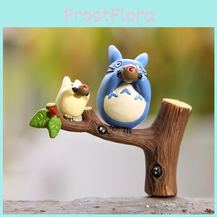 Neighbor Totoro My Tree Drinking Water Scene Model Ornaments Landscape Props