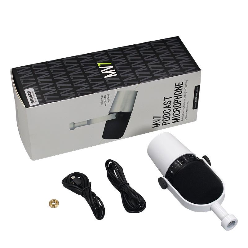 Динамический USB-микрофон MV7 для профессионального вещания, мобильного стриминга и озвучивания