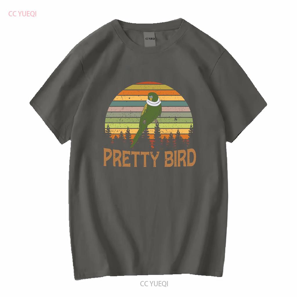 Pretty Bird Dumb And Dumber Parrot Vintage T Shirt Funny D vintage Washed Unisex fashion Slightly Casual Top For Everyday Wear