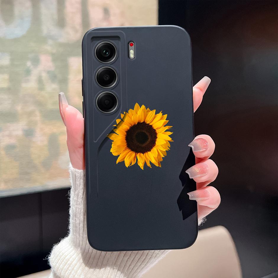 For Tecno Camon 40 Pro 4G 5G Case Cute Sweet Girls Cat Soft Silicone Protective Back Cover For TecnoCamon40 40Pro Fundas Bumper