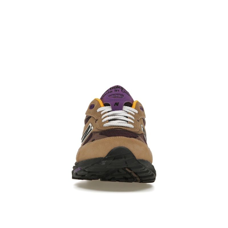 New Balance 993 Made In USA Mushroom Midnight Violet Unisex Sneakers Brown U993MU