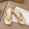 Beach Sandals Flip Flops Women Flip-Flops Summer Thick Sole Wedges Sandals Non-Slip Slippers Woman