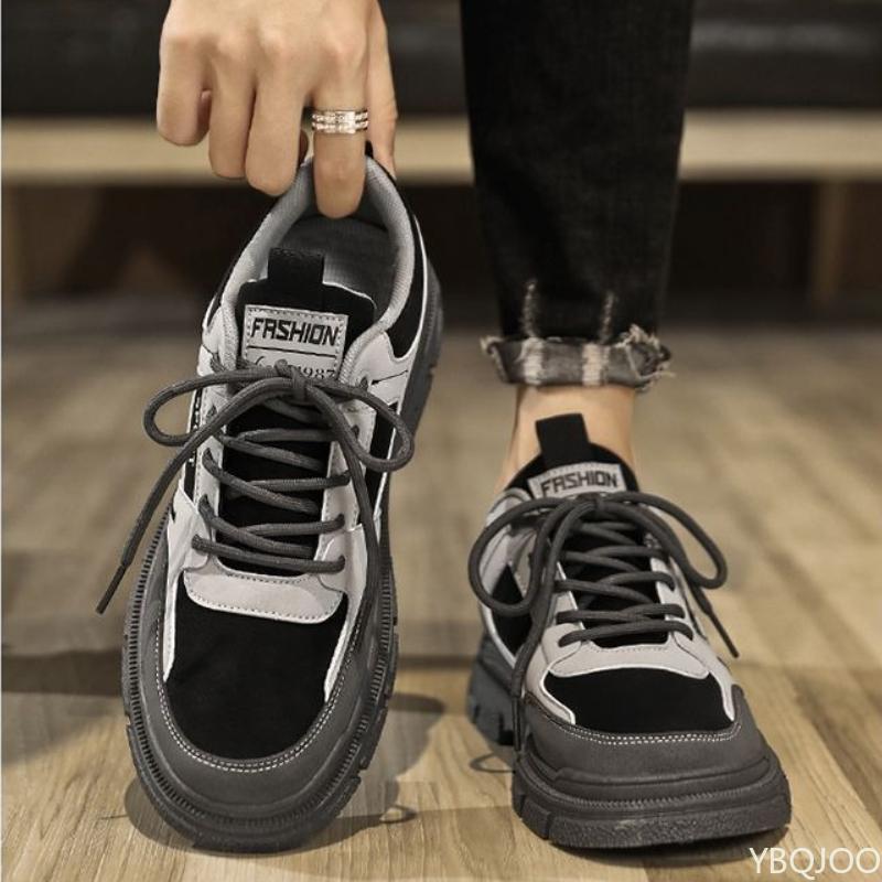 Men's Shoes Summer Breathable New Trend Versatile Casual Board Shoes Men's Low Cut Simple Comfortable Wear-resistant Men's Boots