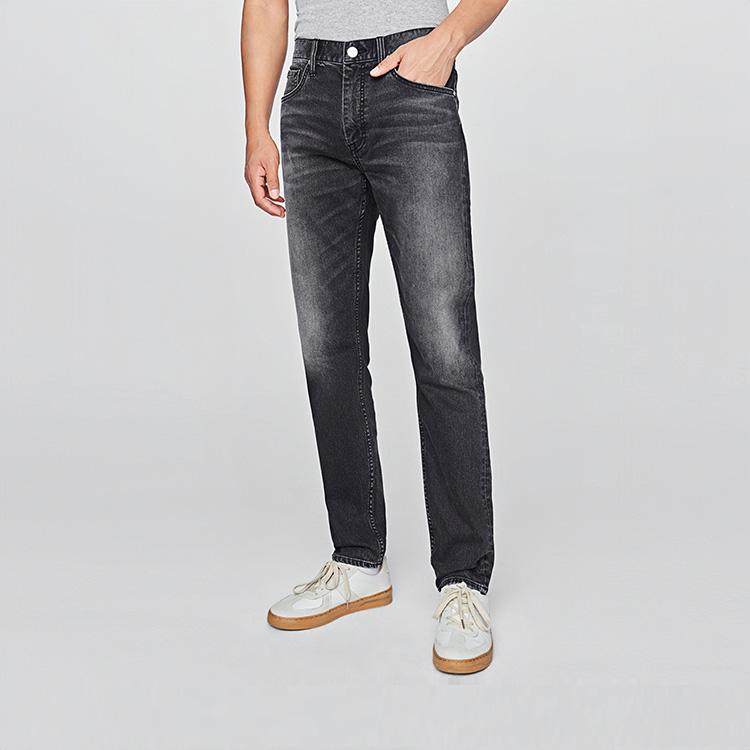 Lee Jeans Men's Dark Gray Moderate Tapered Pants LMB100731201494A08791