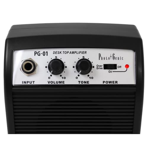PhotoGenic PG-01 3W Mini Guitar Amplifier (Test Battery Included)