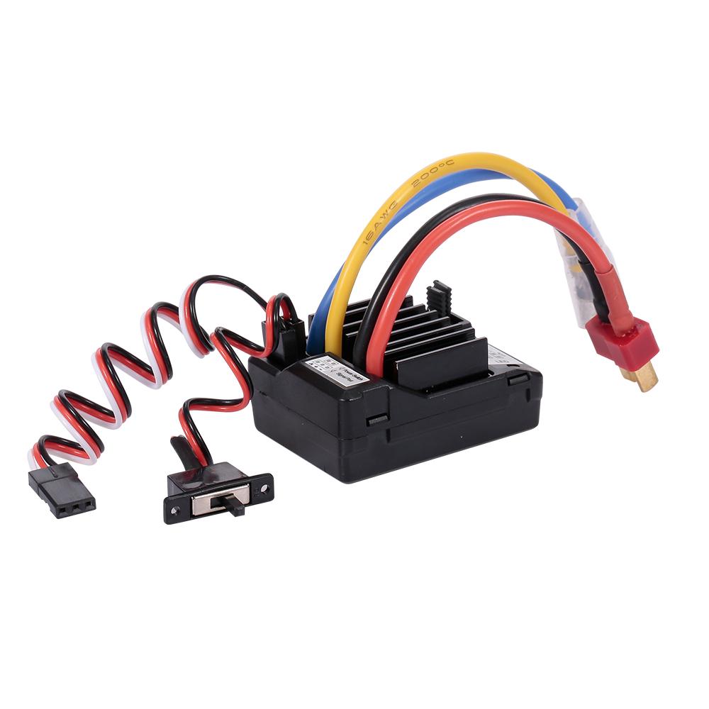 AX-D60A 60A Waterproof Brushed ESC Speed Controller for 1Celsius10 RC Car Truck RC Boat 2S 6-8S NiMh Battery