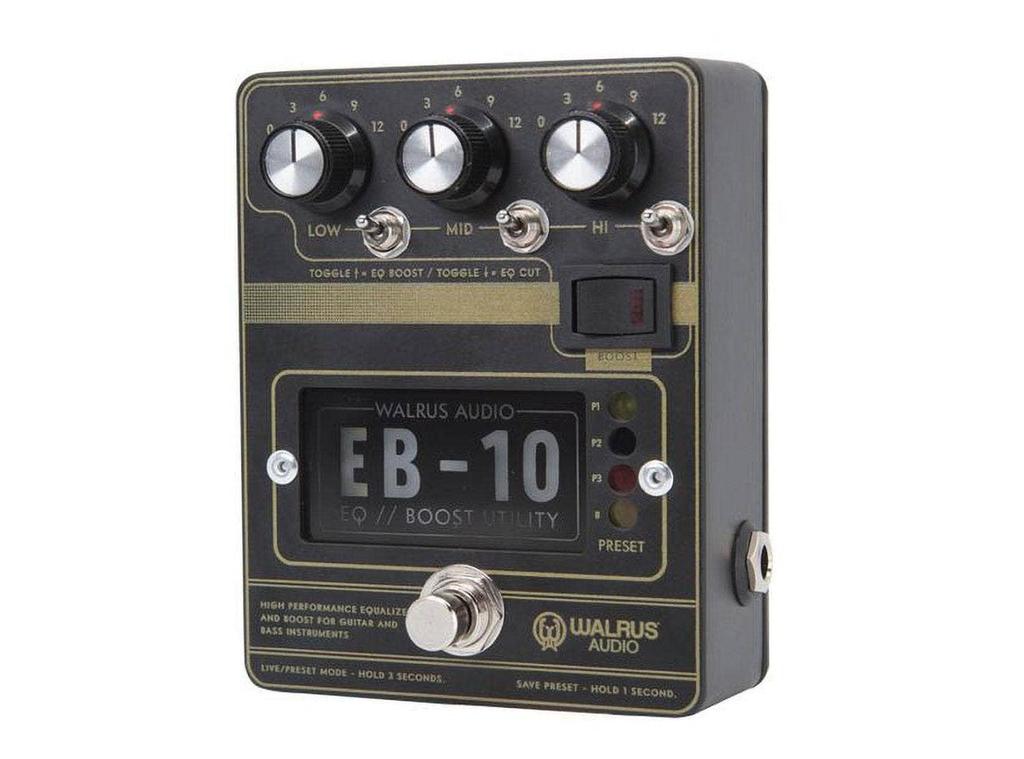 Walrus Audio Walrus Audio ПРЕДУСИЛИТЕЛЬ//ЭКВАЛАЙЗЕР//УСИЛИТЕЛЬ WAL-EB10#B