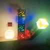 USB Rechargeable Torch Lamp for Decoration Brown