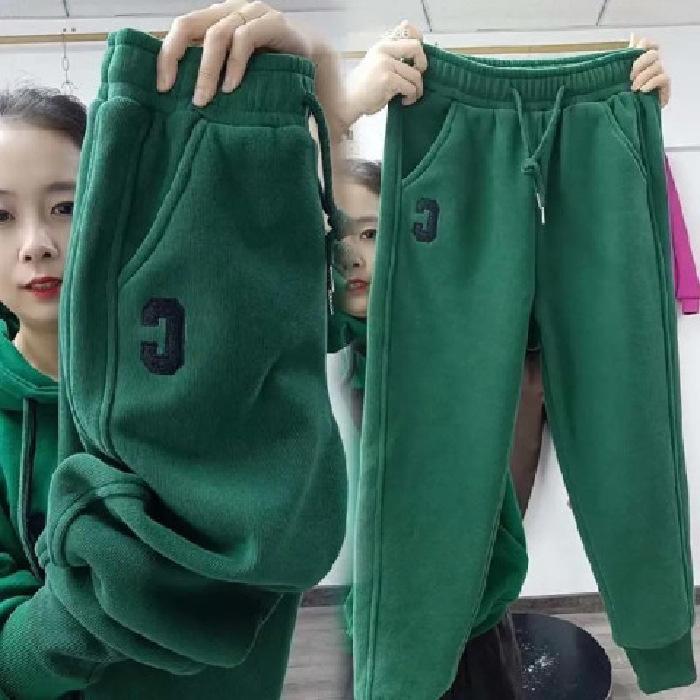 Осенние и зимние спортивные брюки женские с высокой талией Harlan Drawstring Casual Sports Брюки повседневные тонкие брюки