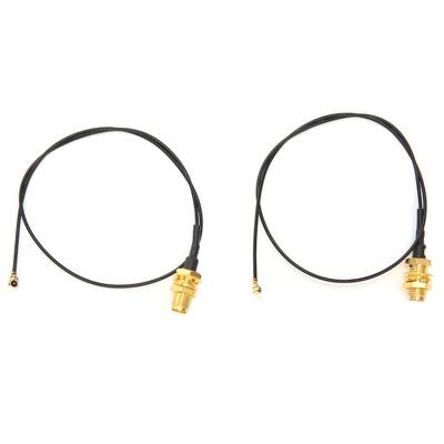 2 шт. IPEX кабель к SMA гнезду с штыревым WIFI антенным RF проводом для GSM GPS LAN системы