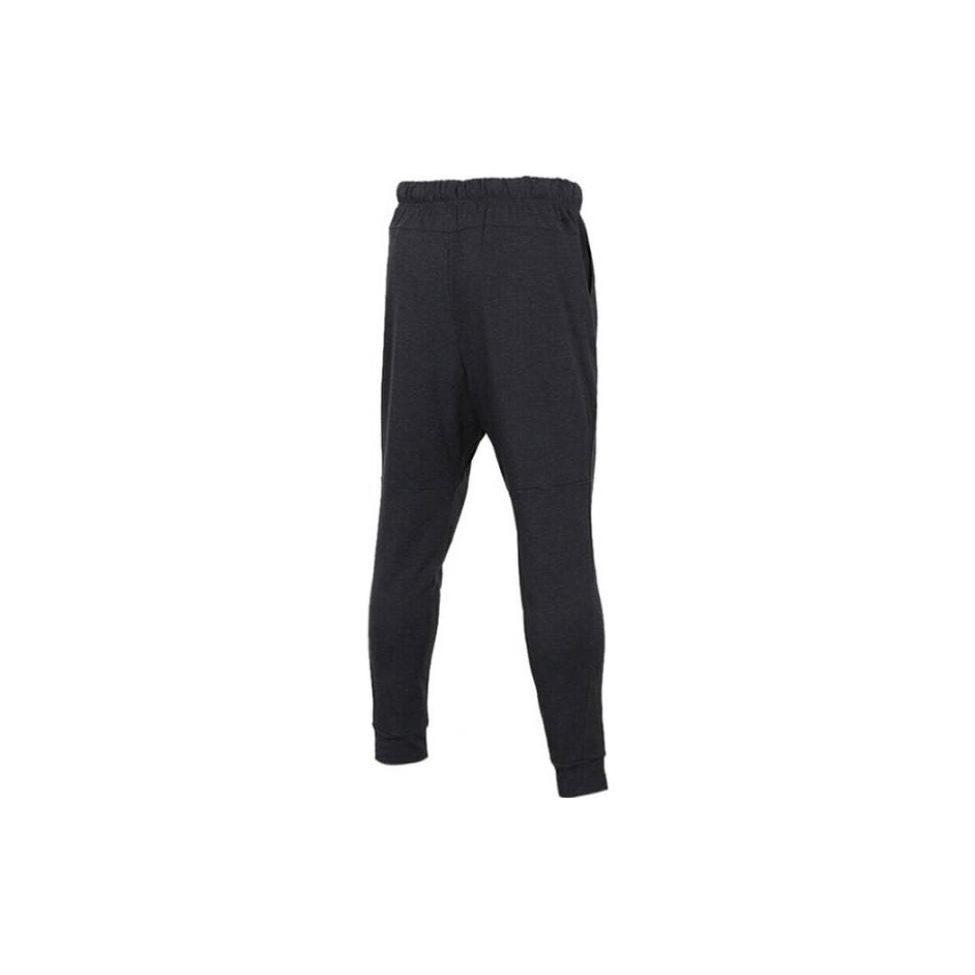 Nike Мужские черные вязаные спортивные штаны Dri Fit 889394-010