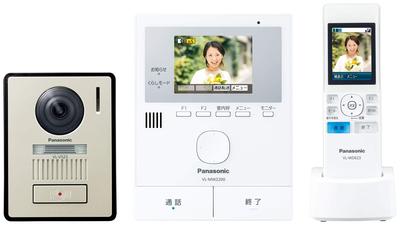 Беспроводной видеодомофон Panasonic с пикселями и светодиодной подсветкой можно использовать где угодно VL-SWZ200KL 300 000 Свет,