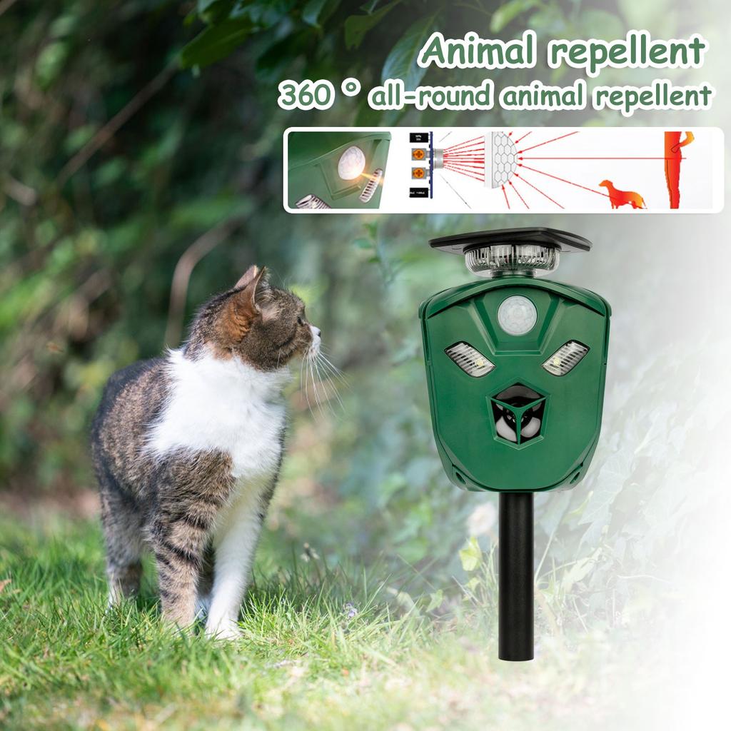 360-градусный солнечный свет птица животное трехсторонний для собак и кошек, собака