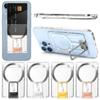 Transparent Magnetic Cellphone Wallet Holder for Apple Magsafe for iPhone 15 14 13 12