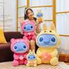 Animal Cartoon Lilo Short Fur Stuffed Toy Bedroom Decoration Doll Sleep