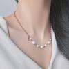 [Luvre Paris] Oria Freshwater Pearl Chain Necklace Na0579