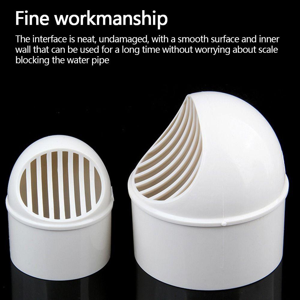 PVC Air Vent White Exhaust Grille Cover New Ducting Ventilation  Wall Ceiling