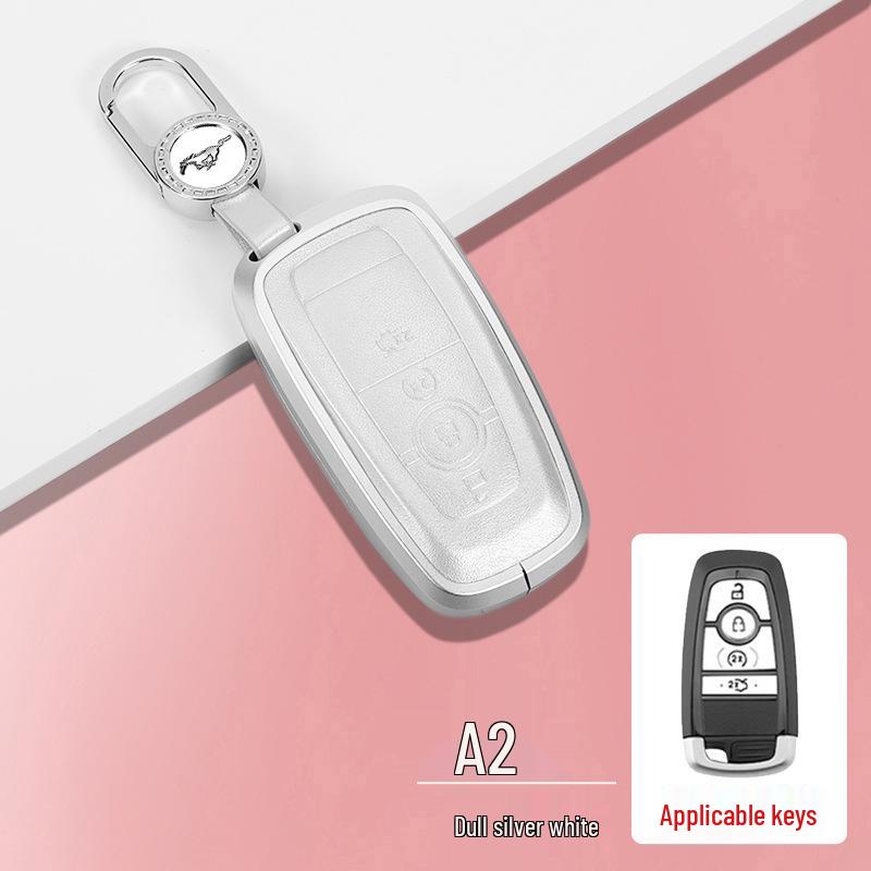 Metal Protective Key Shell for 2015-2017 Ford Mustang - Unisex Design